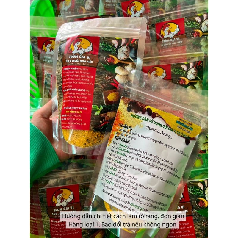 Gia vị làm gà ủ muối siêu ngon tại nhà