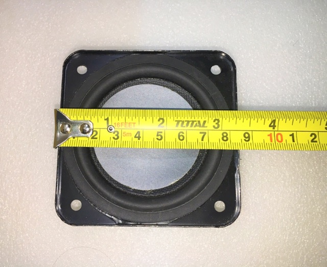 Loa Bass 8cm tháo xe hơi - mũ lõm