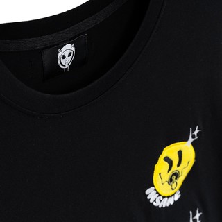 Insane® Smiley Tee - Black