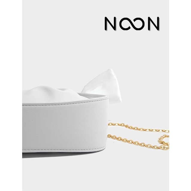 Túi xách nữ, đeo chéo NOON phối dây nơ NB37