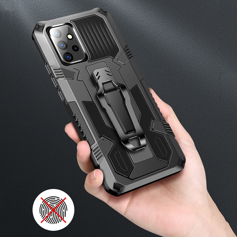 Ốp Điện Thoại Chống Vân Tay Có Giá Đỡ Từ Tính Cho Samsung Galaxy Note 20 Ultra Note20 Note10 Note 10 Pro 10 + 4g / 5g