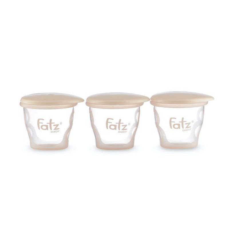 Bộ ba cốc fatz xếp chồng,đựng sữa,đựng thức ăn cho bé,nhỏ gọn tiện lợi chất liệu an toàn