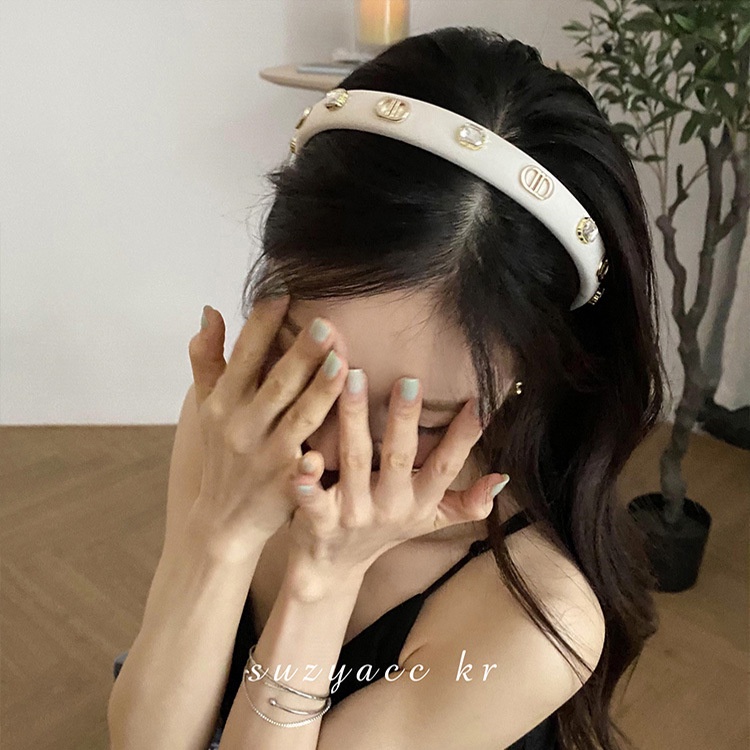 Băng Đô Cài Tóc Bằng Gỗ Đính Nơ Phong Cách Hàn Quốc Thời Trang