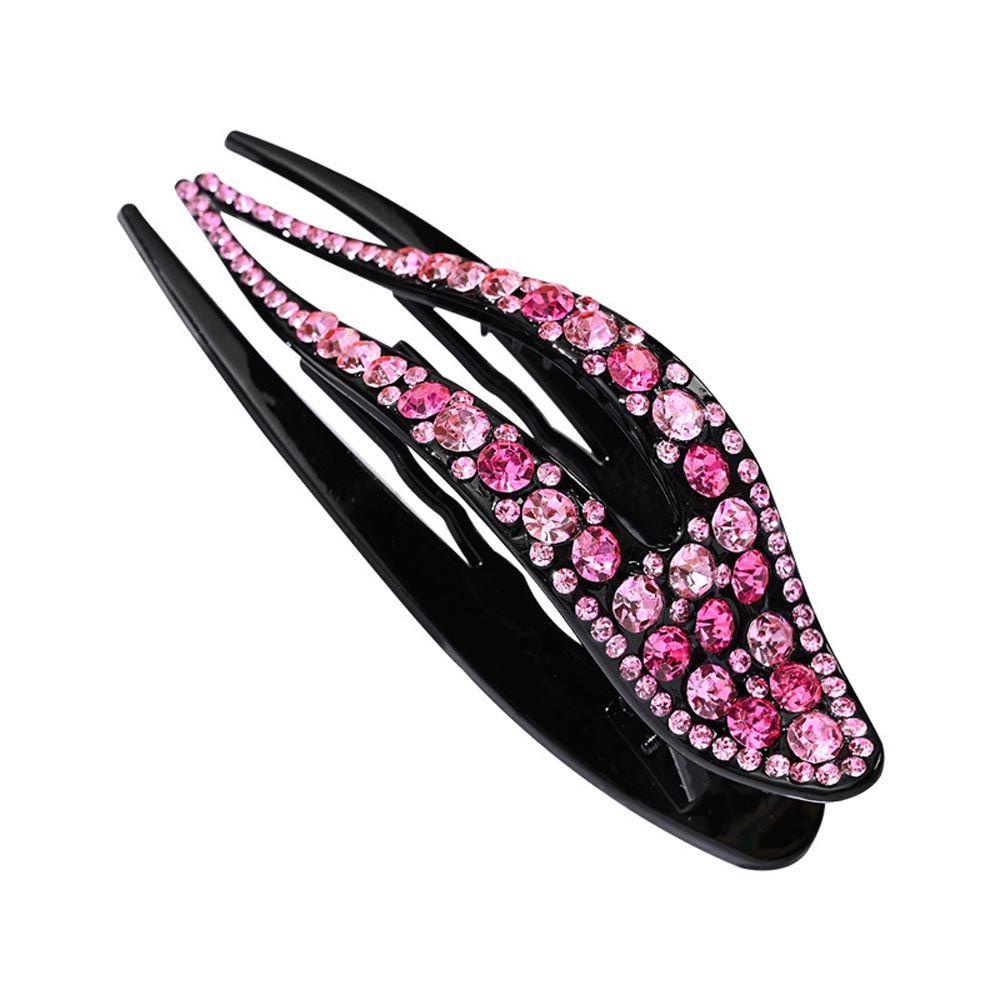 Kẹp Tóc Mỏ Vịt Rỗng Thanh Lịch VANES1 Cho Nữ