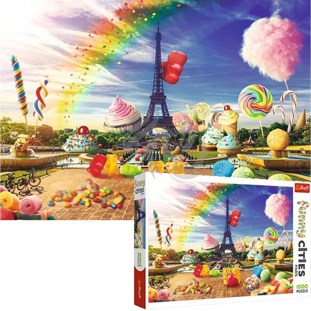 Tranh Ghép Hình 1000 Mảnh Buffalo, Trefl, Clementoni, Castorland, Ravensburger