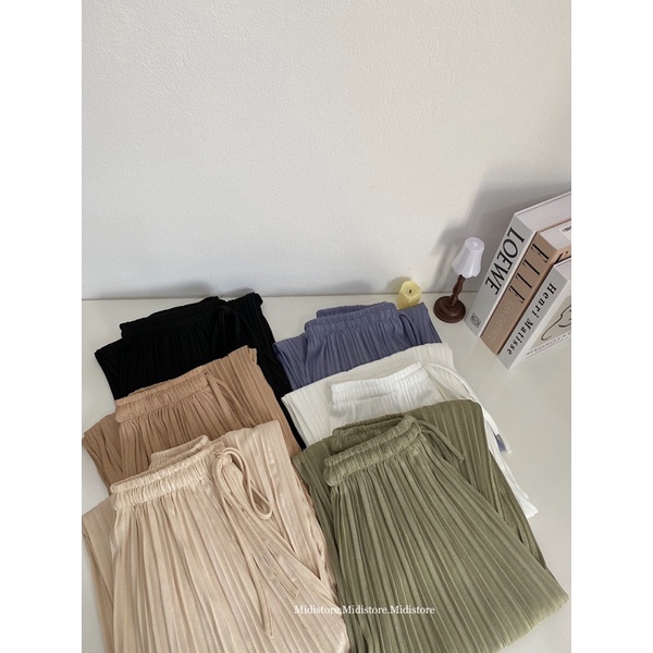 Quần Cullotes vân