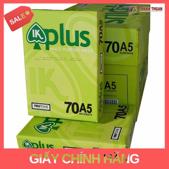 Giấy IK Plus 70 A5 ( 500 TỜ )