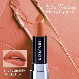 Son Lì Beauskin Extra Makeup Matte Lipstick 3.5G #B04 (Cam Cháy)