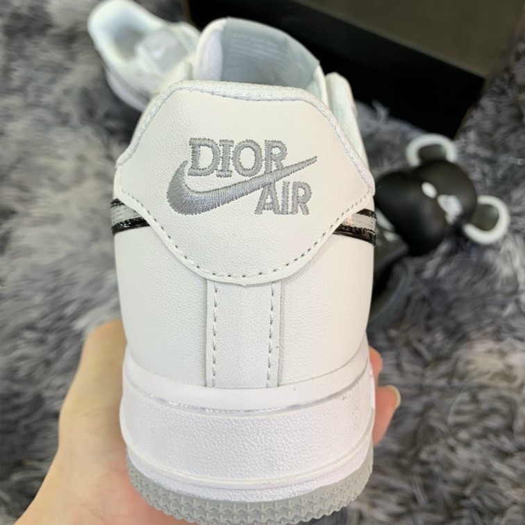 Giày thể thao sneaker nam nữ Air Force 1,Dio đen,Dio xám cực phong cách cá tính