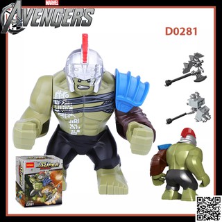 1195 Mô hình Hulk giác đấu Lego Avenger Endgame lắp ráp