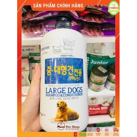 Sữa tắm Hàn Quốc Forcans Forbis cho chó  FREESHIP  sữa tắm chó lông trắng,lông xoăn,chó lớn,chó con,chiết xuất nha đam