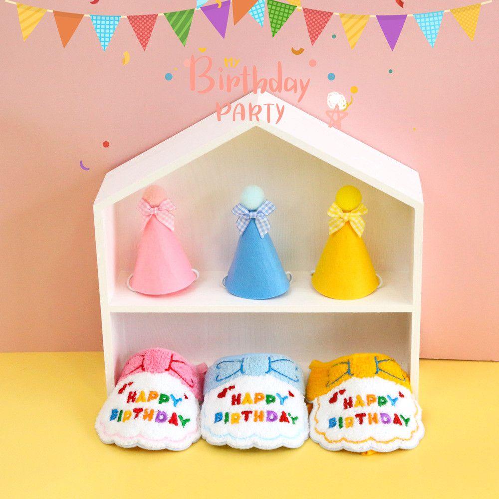 1 Mũ Đội Đầu Thêu Họa Tiết Dành Cho Chó Mèo