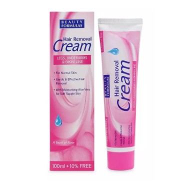 Kem tẩy lông Beauty Formulas Hair Removal Cream - 100ml