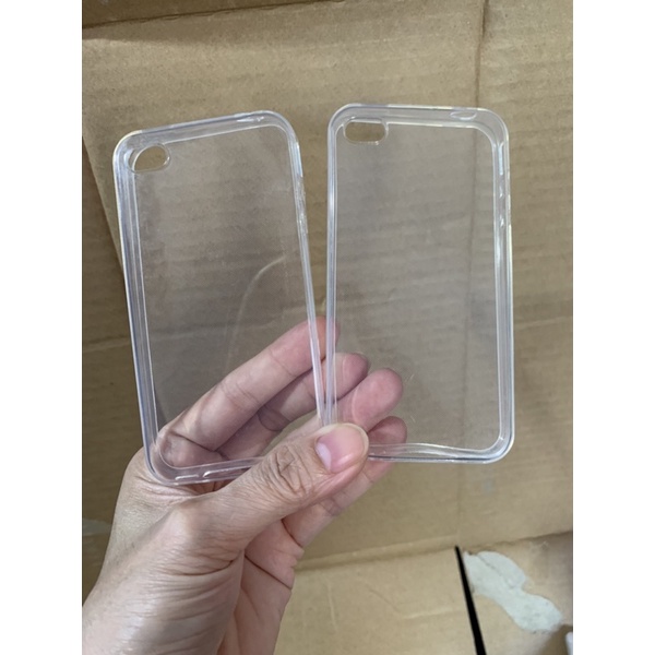 ốp silicon trong cao Cấp loại đẹp, dày dặn, chống Sốc iphone 4/4S/5/6S/5SE