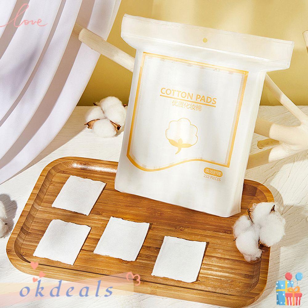 Set 222 Khăn Cotton Nén Trang Điểm Dùng Một Lần