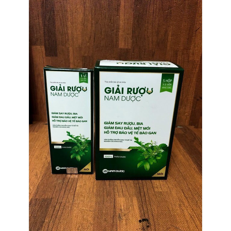 [CHÍNH HÃNG] Giải rượu Nam Dược - Giúp giảm say rượu, giảm ngộ độc rượu