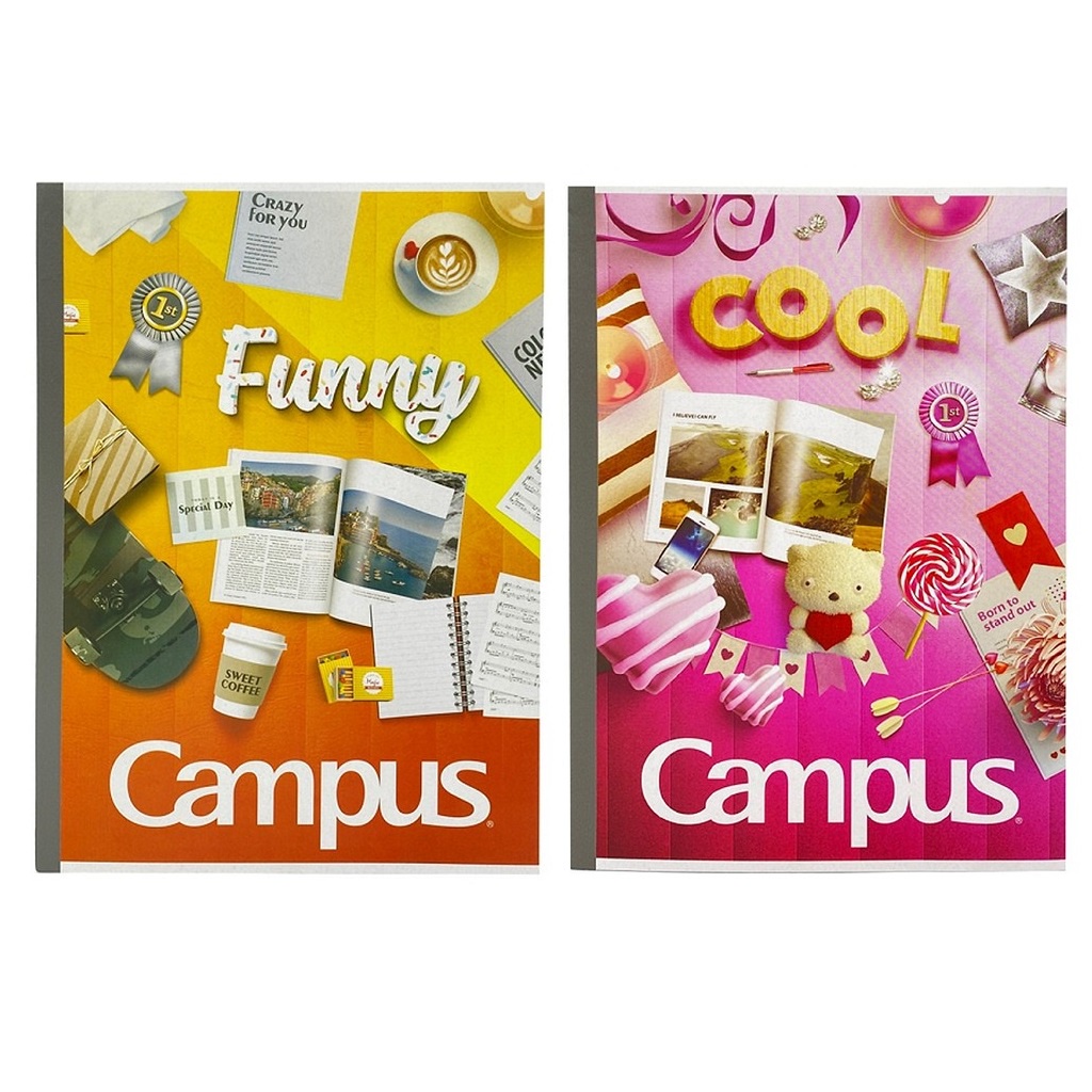 Vở kẻ ngang B5 Campus 200 trang NB-BGIF200 / NB-BGIF2200  / Vở kẻ ngang Campus Gift 200 trang cao cấp