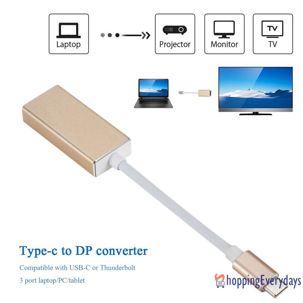 Bộ Chuyển Đổi Se Usb 3.1 Type C Sang Dp Cho Macbook Pro 2016 2017