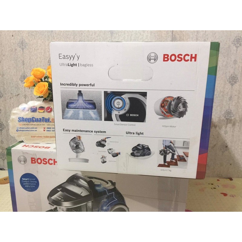 Máy hút bụi Bosch BGS2UPWER1 2500W - Made in Poland - công suất cực lớn!