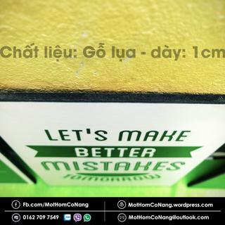 Tranh gỗ trang trí BE KIND
