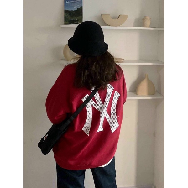 Áo nỉ Mlb mono bag big logo sweatshirt dài tay