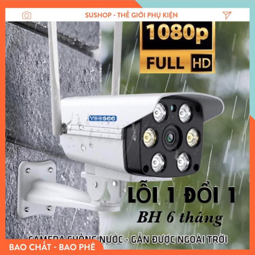 [FREESHIP] Camera Giám Sát Ngoài Trời Yoosee - 6 Led Full HD (2.0Mpx) - Hồng Ngoại Quay Đêm