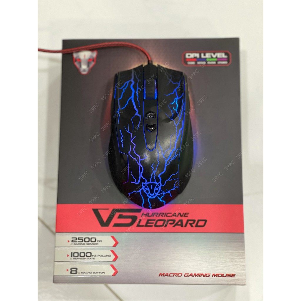 Chuột Motospeed V16 Gaming White, V5 Gaming Black New Bảo Hành 03 Tháng