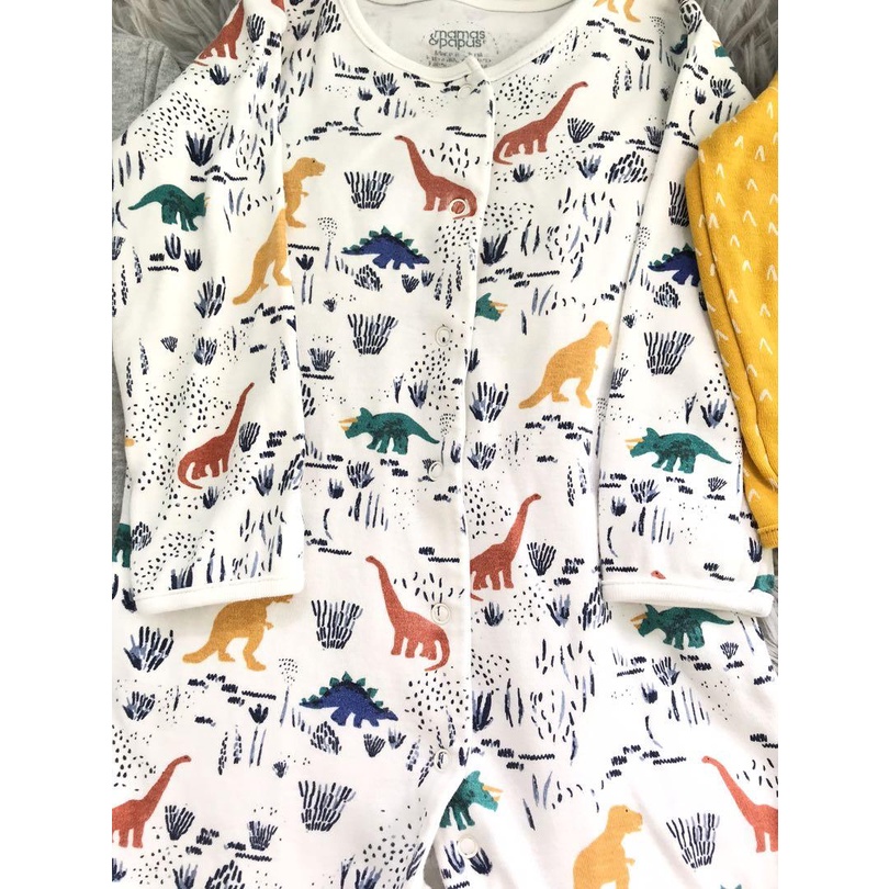 SET 3 BODY BÉ TRAI MAMAS&PAPAS CAO CẤP/ SLEEPSUIT CHO BÉ 9-12M CHẤT CỰC ĐẸP