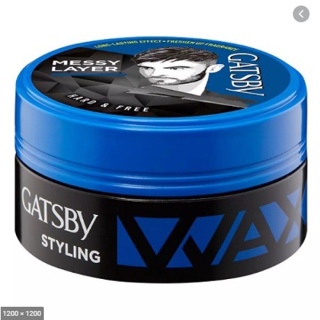 Wax tạo kiểu tóc Gatsby Hard Free xanh 75gr