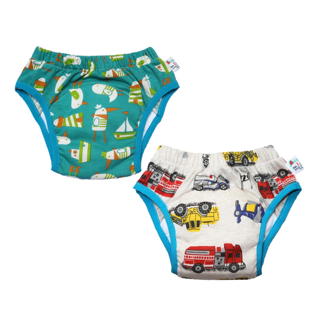 Combo 2 Quần bỏ bỉm Cotton BabyCute size 2 (10 - 15kg) - Giao mẫu ngẫu nhiên