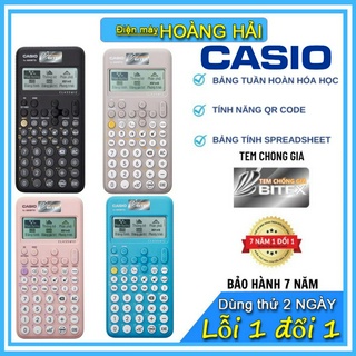 Máy tính Casio FX-880BTG, máy tính khoa học cầm tay dùng cho học sinh, sinh viên, bảo hành chính hãng 7 năm