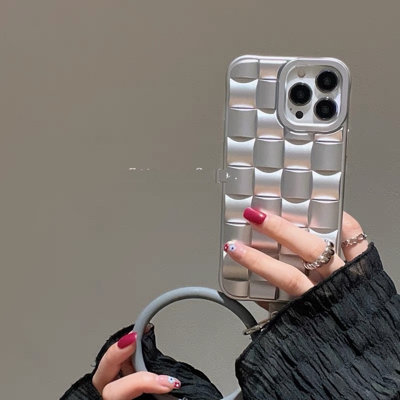 Ốp Điện Thoại Nhám Họa Tiết Băng Cá Nhân Bạc Cho Iphone 14proamx 12 pro max 13 13 pro max11 pro max xs max xr x 7plus
