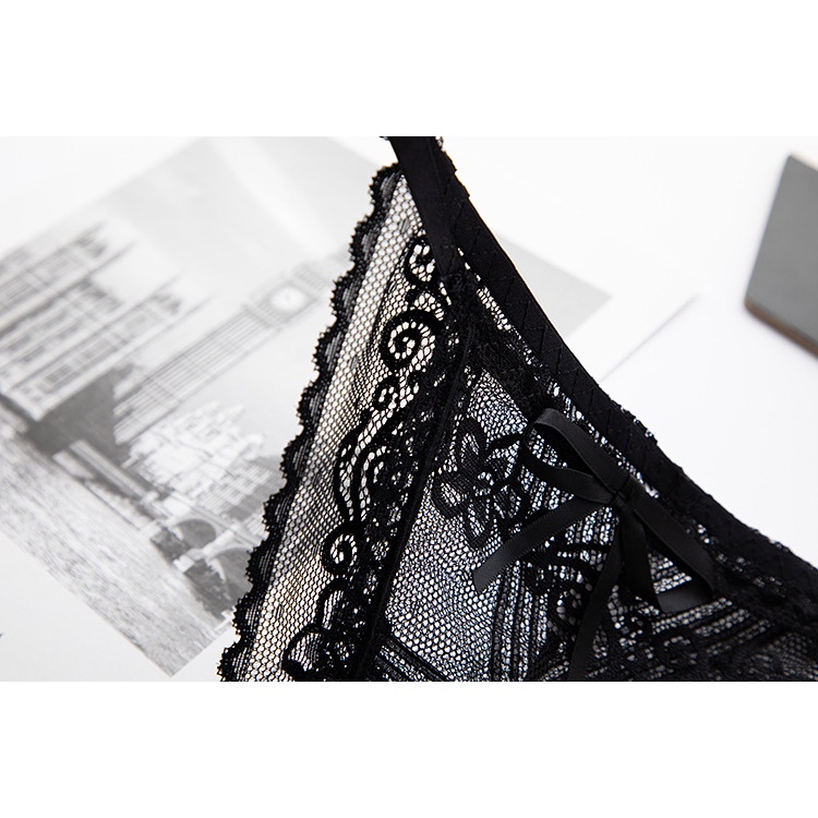 QUẦN LÓT NỮ REN MỀM MẠI DÂY HÔNG QL130