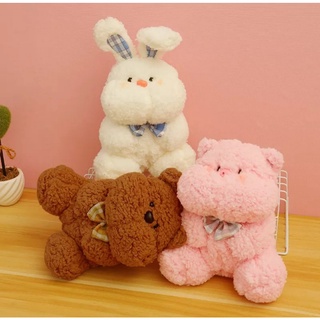 Thú nhồi bông má bự gấu - thỏ - heo nhỏ xinh xắn - Bamie shop