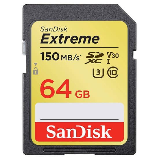 Thẻ Nhớ Sandisk Sdxc Uhs-1 Extreme 4k 64gb 64gb 150mb / S