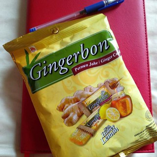 Combo 5 gói kẹo gừng gingerbon chanh mật ong