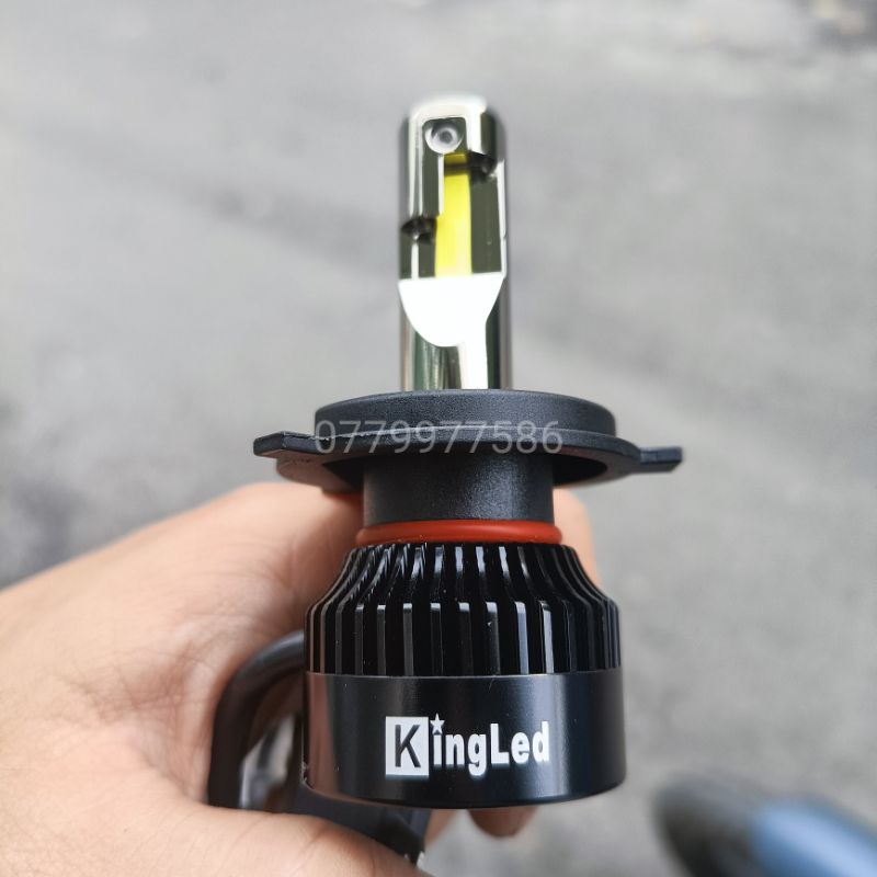 Đèn pha King Led Z10S chân H4 thế hệ mới 6200Lm Siêu sáng (1 bóng)