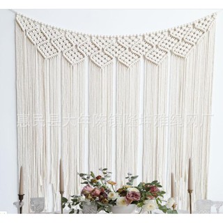 oder - thảm dây handmade treo tường vintage boho, dây đan trang trí