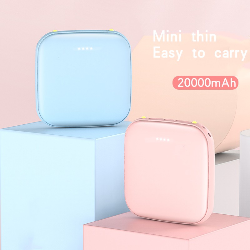 Sạc Dự Phòng A21 20000mah Đa Năng Siêu Mỏng Và Nhẹ