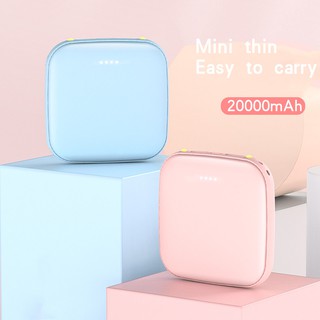 A21 Mini Large Capacity  20,000mAh Power Bank Ultra-thin Lightweight and Portable Power Bank