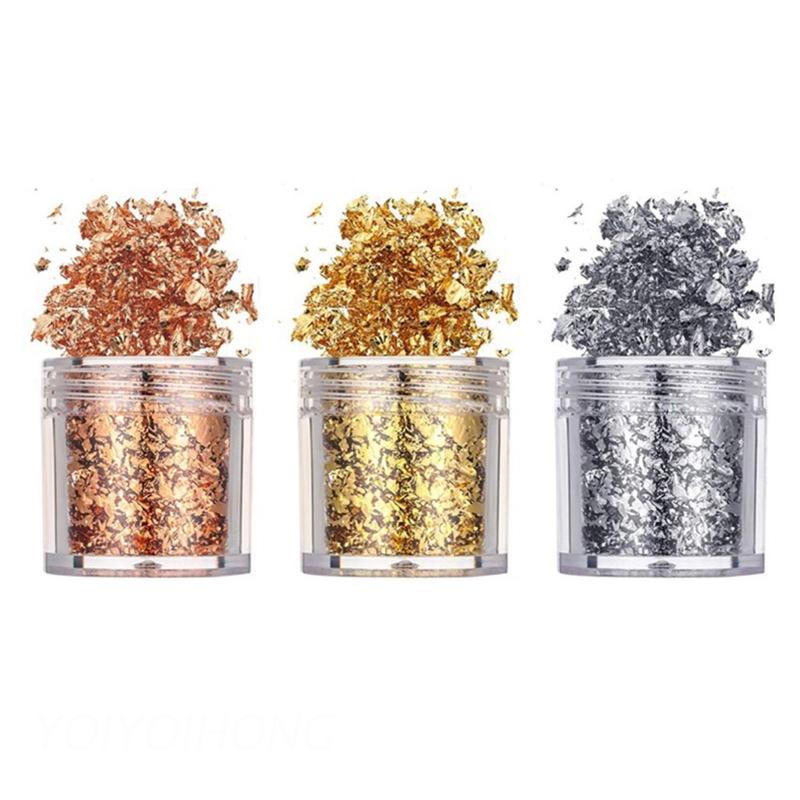 Set 3 Khuôn Lá Vàng Epoxy Dùng Để Làm Đồ Trang Sức Thủ Công