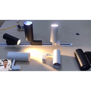 Combo 10 đèn rọi ray cob 24w (ánh sáng trắng/vàng/trung tính)