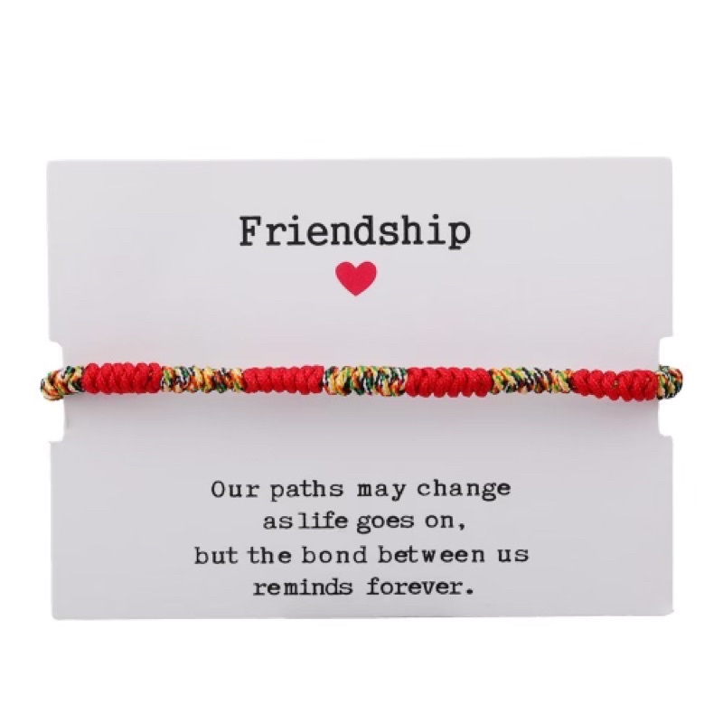 Vòng chỉ ngũ sắc bình an Tây Tạng