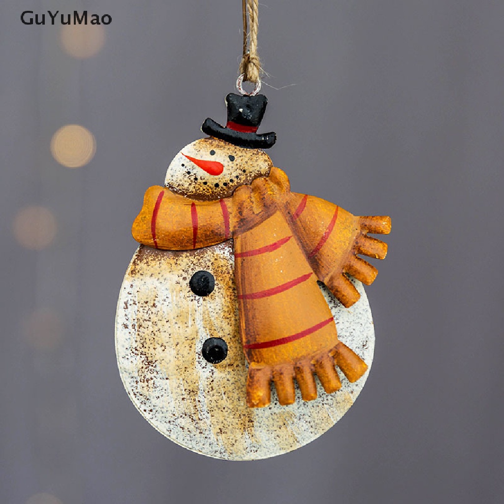 Ông Già Noel / Người Tuyết / Thiên Thần Bằng Sắt Treo Trang Trí Giáng Sinh   Prta