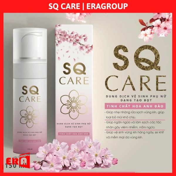 Dung Dịch Vệ Sinh Phụ Nữ SQ Care Dạng Tạo Bọt 150ml