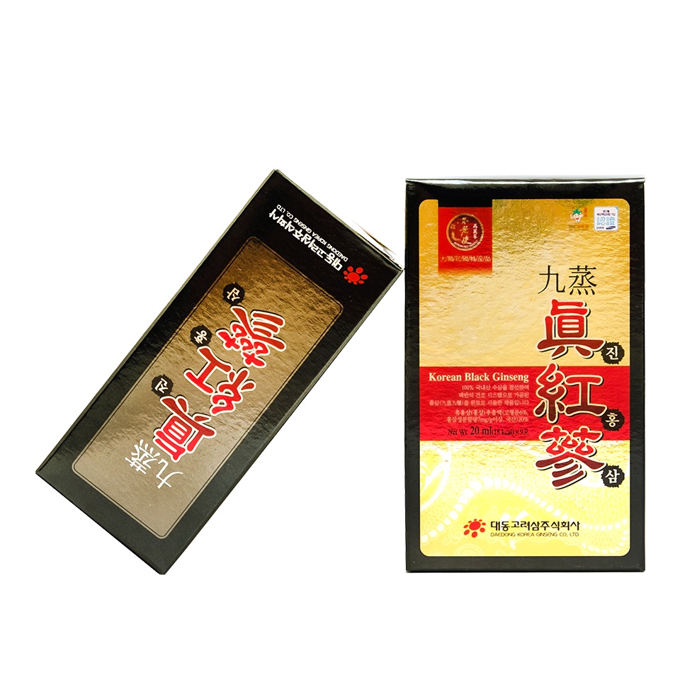 Nước Hắc Sâm Hàn Quốc DAEDONG GINSENG Hộp 90 Gói x 20ml