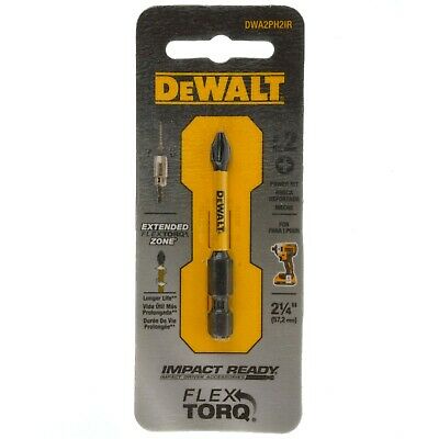 Mũi vít PH2 5.8mm Flex Torq Dewalt dòng Impac Ready DWA2PH2IR - Chính hãng