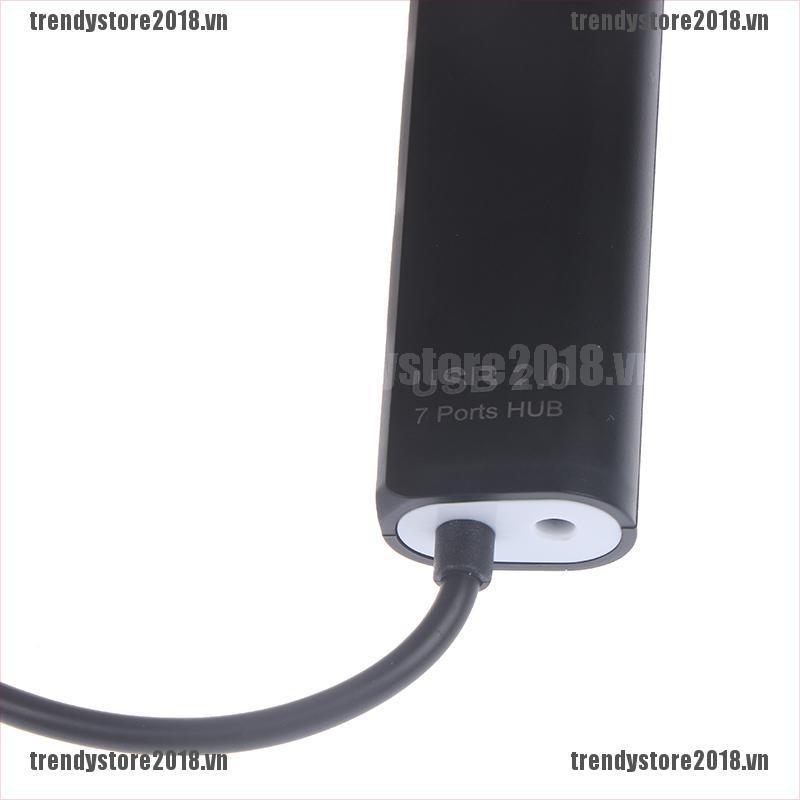 Bộ Chia 7 Cổng Usb 2.0 Tốc Độ Cao Có Công Tắc Mở Rộng | BigBuy360 - bigbuy360.vn
