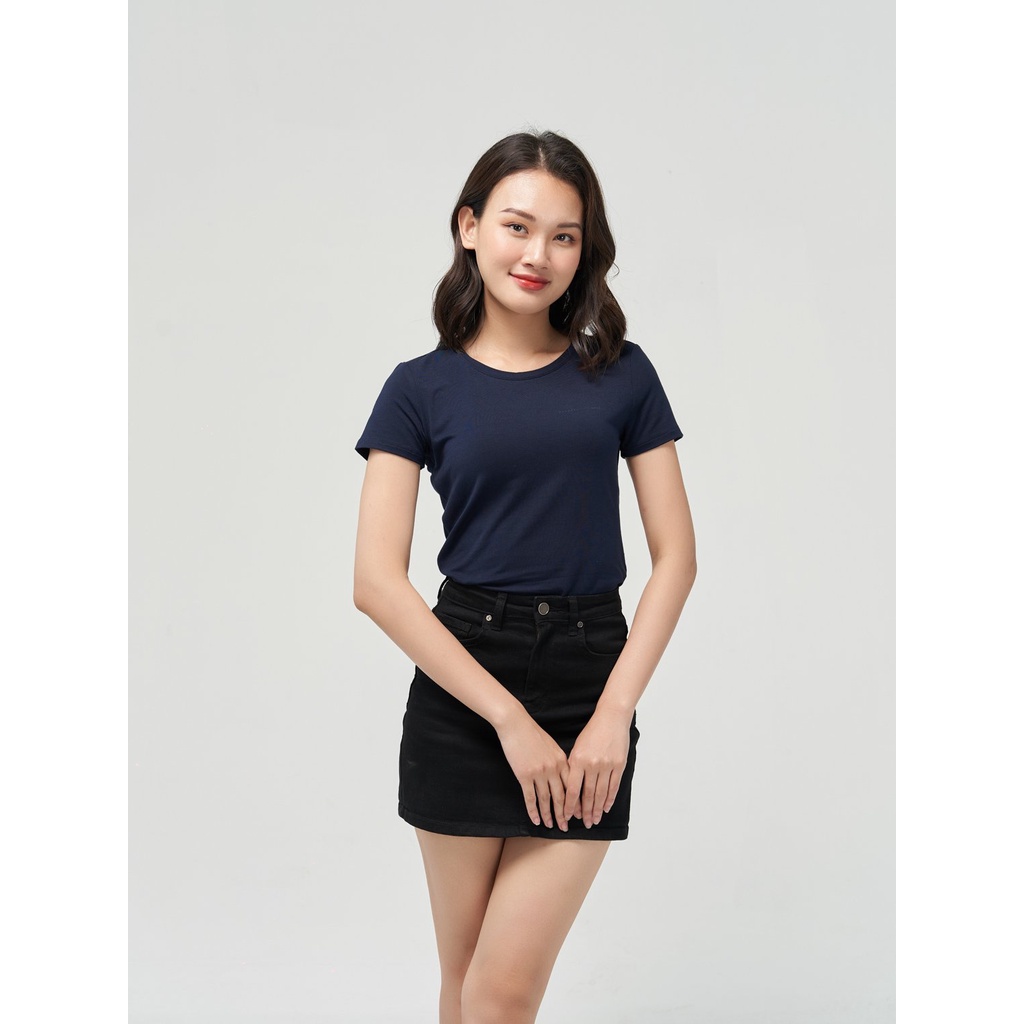 Áo Phông Nữ YODY Dáng Ôm Vải Vissco Siêu Co Giãn Thoáng Mát TSN5178