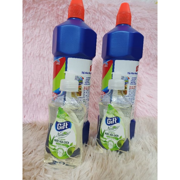 TẨY BỒN CẦU GIFT TẶNG RỬA CHÉN